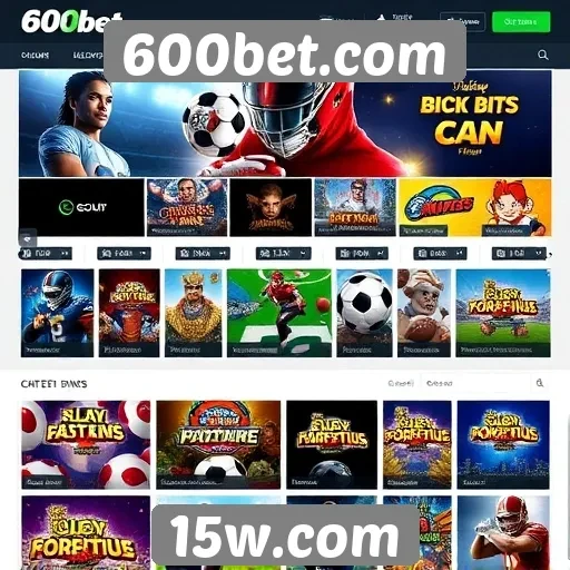 Análise da variedade de jogos disponíveis no 600bet.com